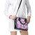 Vintage Lapita Shoulder Handbag Iconic Double Face Pattern Violet