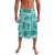 Vintage Lapita Lavalava Iconic Double Face Pattern Turquoise LT05