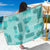 Vintage Lapita Sarong Iconic Double Face Pattern Turquoise