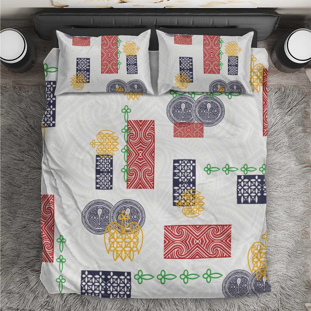 Vintage Lapita Bedding Set Iconic Double Face Pattern