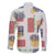 Vintage Lapita Family Matching Off The Shoulder Long Sleeve Dress and Hawaiian Shirt Iconic Double Face Pattern