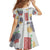 Vintage Lapita Family Matching Short Sleeve Bodycon Dress and Hawaiian Shirt Iconic Double Face Pattern