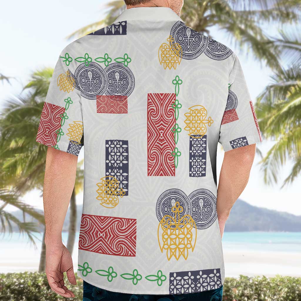 Vintage Lapita Hawaiian Shirt Iconic Double Face Pattern