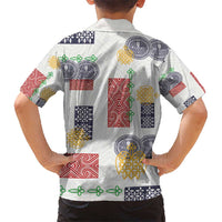 Vintage Lapita Kid Hawaiian Shirt Iconic Double Face Pattern