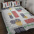 Vintage Lapita Quilt Bed Set Iconic Double Face Pattern