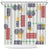 Vintage Lapita Shower Curtain Iconic Double Face Pattern