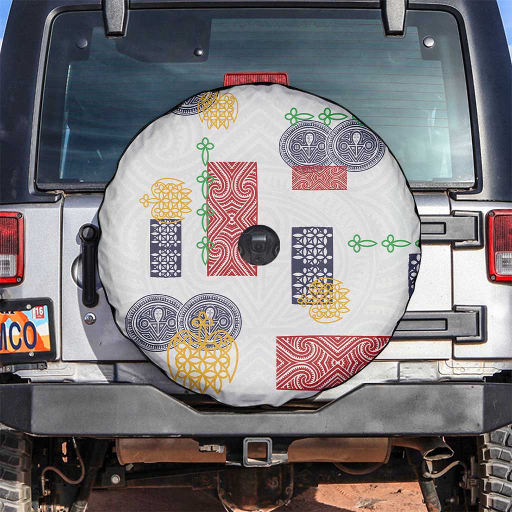 Vintage Lapita Spare Tire Cover Iconic Double Face Pattern LT05 Colorful - Polynesian Pride