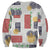 Vintage Lapita Sweatshirt Iconic Double Face Pattern