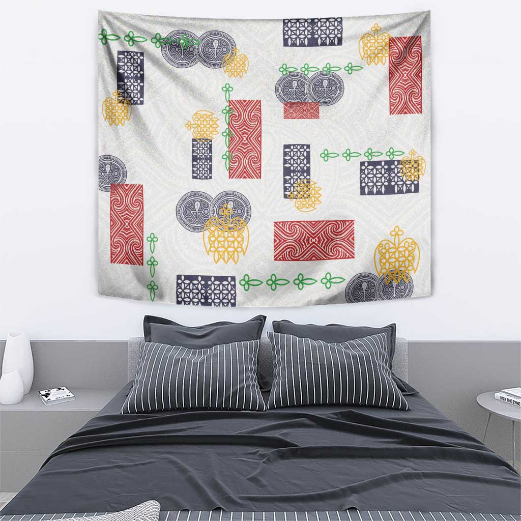 Vintage Lapita Tapestry Iconic Double Face Pattern