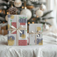 Vintage Lapita Wrapping Paper Iconic Double Face Pattern - Polynesian Pride