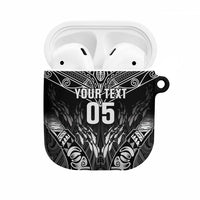 Custom New Zealand Fishing AirPods Case Aotearoa Maori Koru - Polynesian Pride