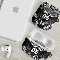 Custom New Zealand Fishing AirPods Case Aotearoa Maori Koru - Polynesian Pride
