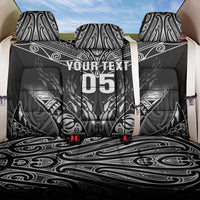 Custom New Zealand Fishing Back Car Seat Cover Aotearoa Maori Koru - Polynesian Pride
