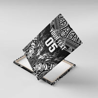 Custom New Zealand Fishing Canvas Wall Art Aotearoa Maori Koru - Polynesian Pride