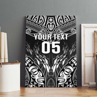 Custom New Zealand Fishing Canvas Wall Art Aotearoa Maori Koru - Polynesian Pride