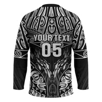 Custom New Zealand Fishing Hockey Jersey Aotearoa Maori Koru - Polynesian Pride