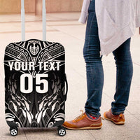 Custom New Zealand Fishing Luggage Cover Aotearoa Maori Koru - Polynesian Pride