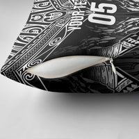 Custom New Zealand Fishing Pillow Cover Aotearoa Maori Koru - Polynesian Pride