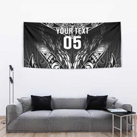 Custom New Zealand Fishing Tapestry Aotearoa Maori Koru - Polynesian Pride