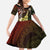 Hawaii Ukulele Family Matching Tank Maxi Dress and Hawaiian Shirt Polynesian Pattern Mix Hibiscus Reggae Version LT05