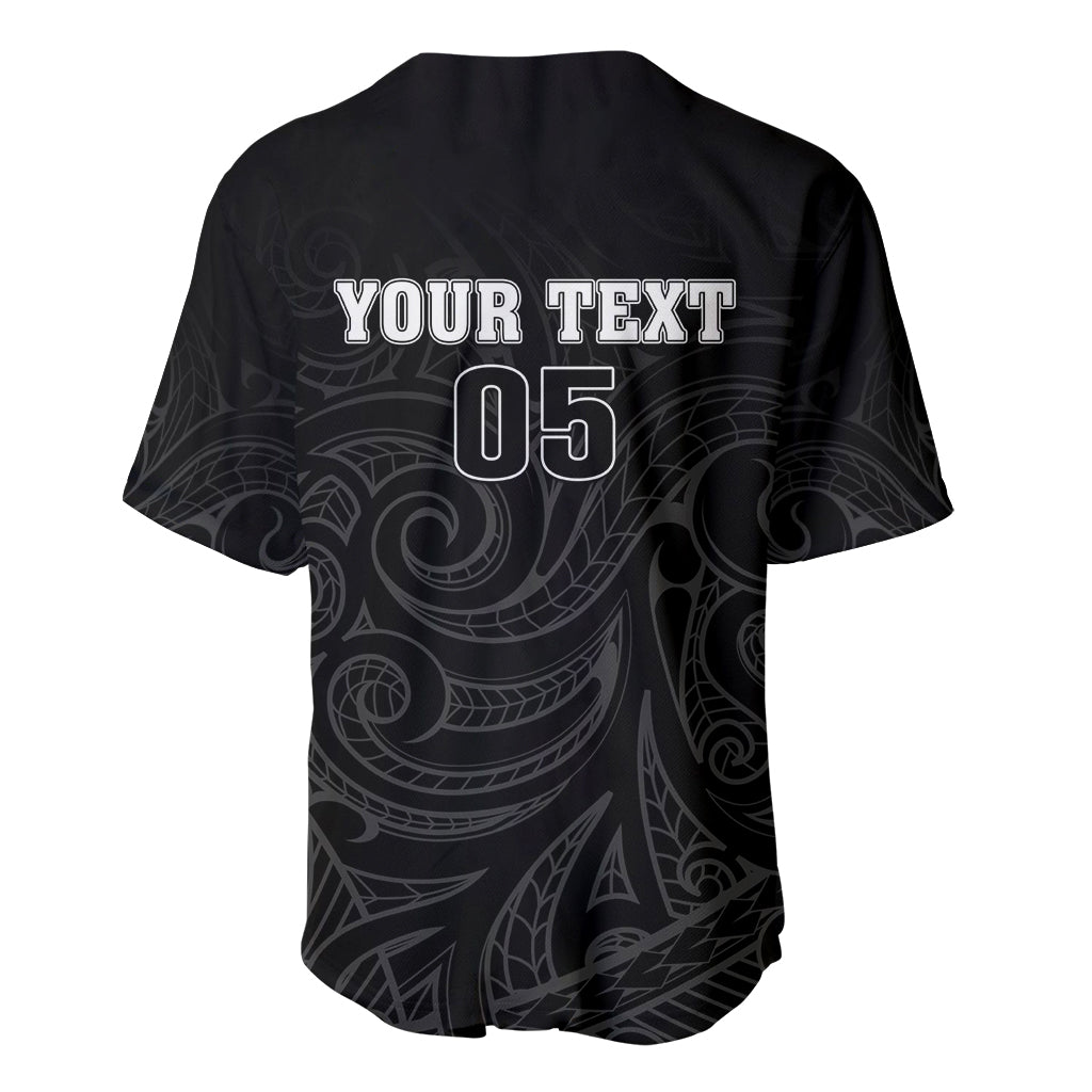 Custom New Zealand Marathon Baseball Jersey Maori Style