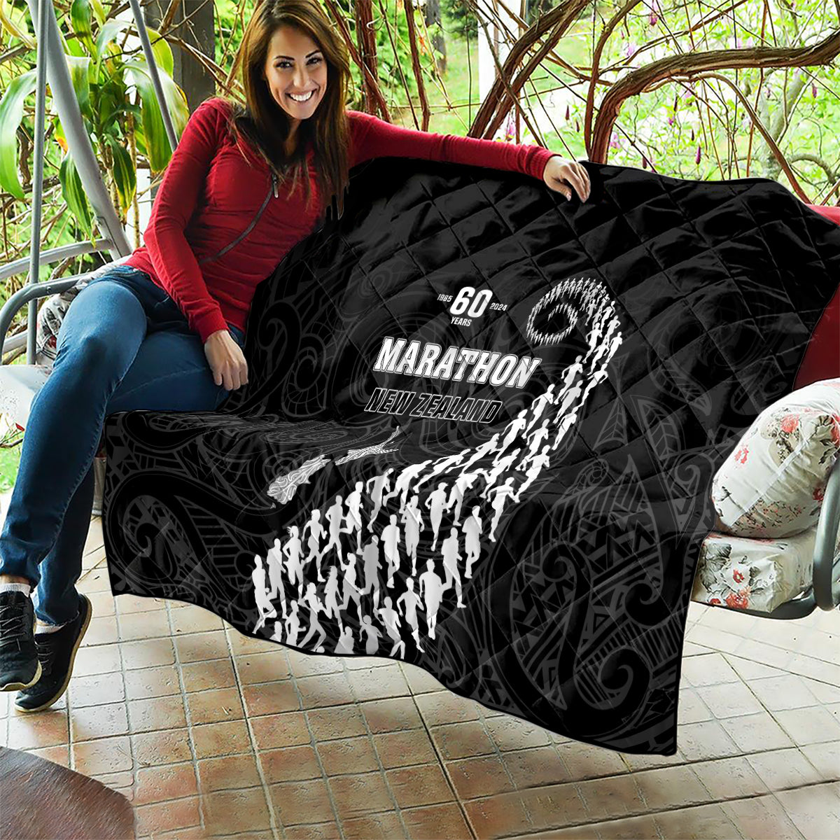New Zealand Marathon Quilt Maori Style