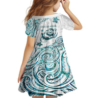 New Zealand Aotearoa Hari Ra Mama Family Matching Tank Maxi Dress and Hawaiian Shirt A Mother's Love Is Like No Otter