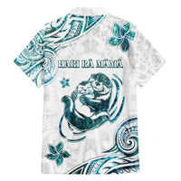 New Zealand Aotearoa Hari Ra Mama Family Matching Tank Maxi Dress and Hawaiian Shirt A Mother's Love Is Like No Otter