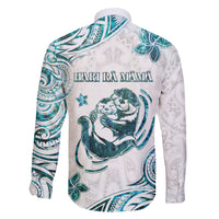 New Zealand Aotearoa Hari Ra Mama Family Matching Tank Maxi Dress and Hawaiian Shirt A Mother's Love Is Like No Otter