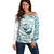 New Zealand Aotearoa Hari Ra Mama Off Shoulder Sweater A Mother's Love Is Like No Otter