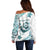 New Zealand Aotearoa Hari Ra Mama Off Shoulder Sweater A Mother's Love Is Like No Otter