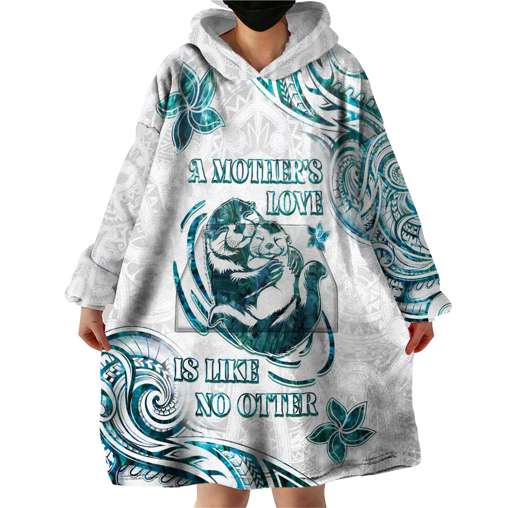 New Zealand Aotearoa Hari Ra Mama Wearable Blanket Hoodie A Mother's Love Is Like No Otter