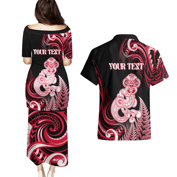 Personalised Torba Day Family Matching Puletasi Dress and Hawaiian Shirt Proud To Be A Ni-Van Beauty Pacific Flower LT03