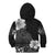Hawaii Hibiscus With Black Polynesian Pattern Kid Hoodie