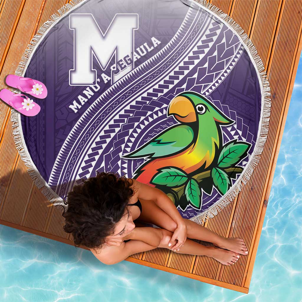 Manua High School Beach Blanket Polynesian Tribal Pattern