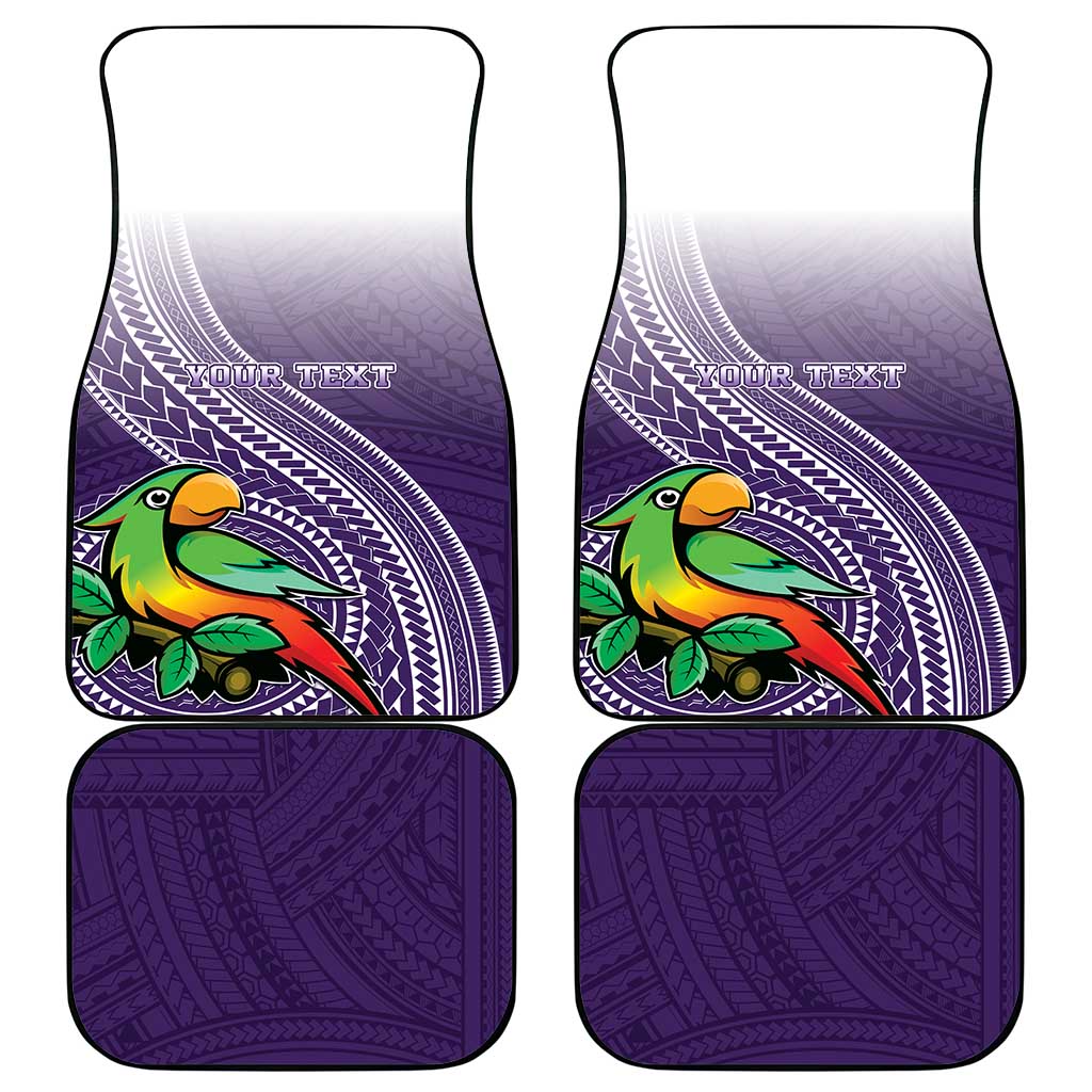 Manua High School Car Mats Polynesian Tribal Pattern