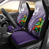 Manua High School Car Seat Cover Polynesian Tribal Pattern LT05 - Polynesian Pride
