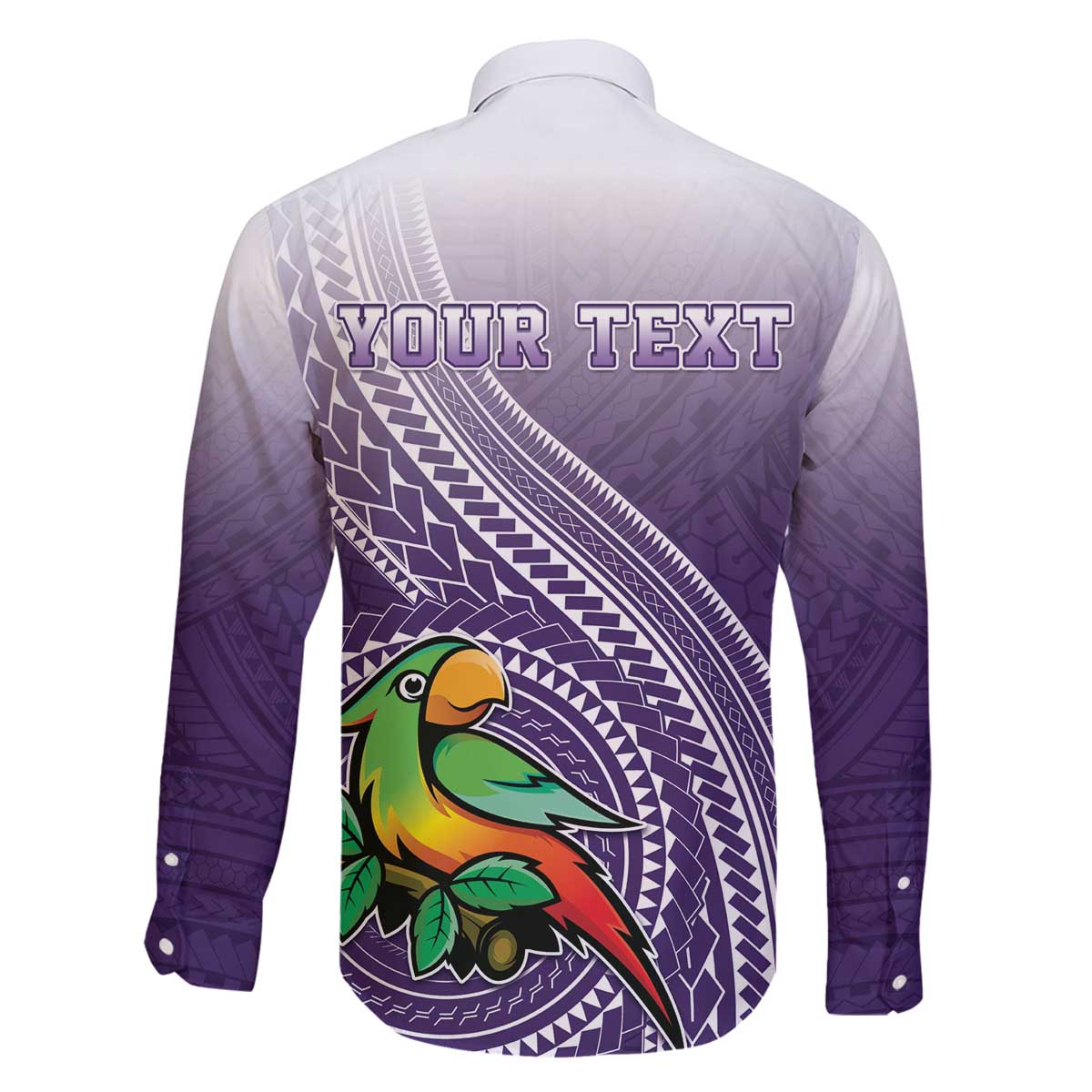 Personalized Manua High School Family Matching Off The Shoulder Long Sleeve Dress and Hawaiian Shirt Polynesian Tribal Pattern