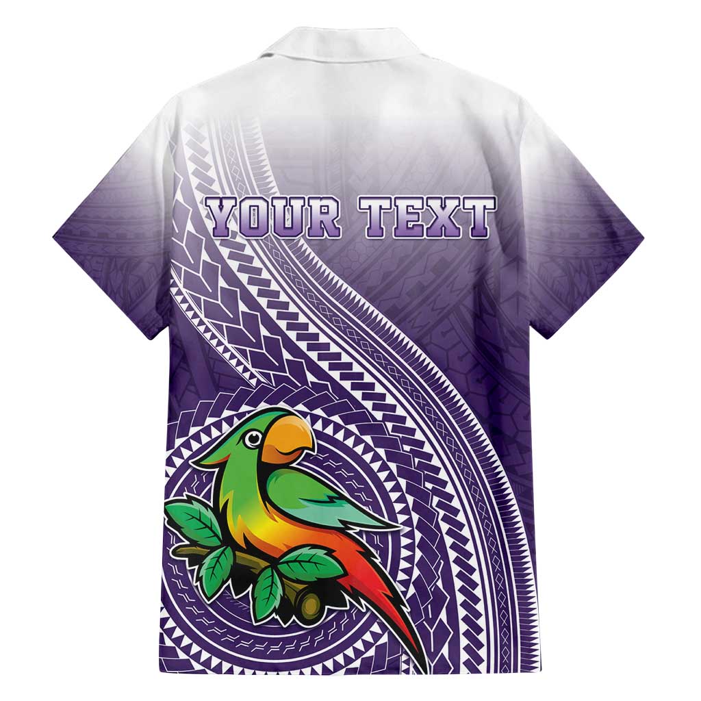 Personalized Manua High School Family Matching Off Shoulder Maxi Dress and Hawaiian Shirt Polynesian Tribal Pattern
