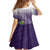 Personalized Manua High School Family Matching Off Shoulder Short Dress and Hawaiian Shirt Polynesian Tribal Pattern