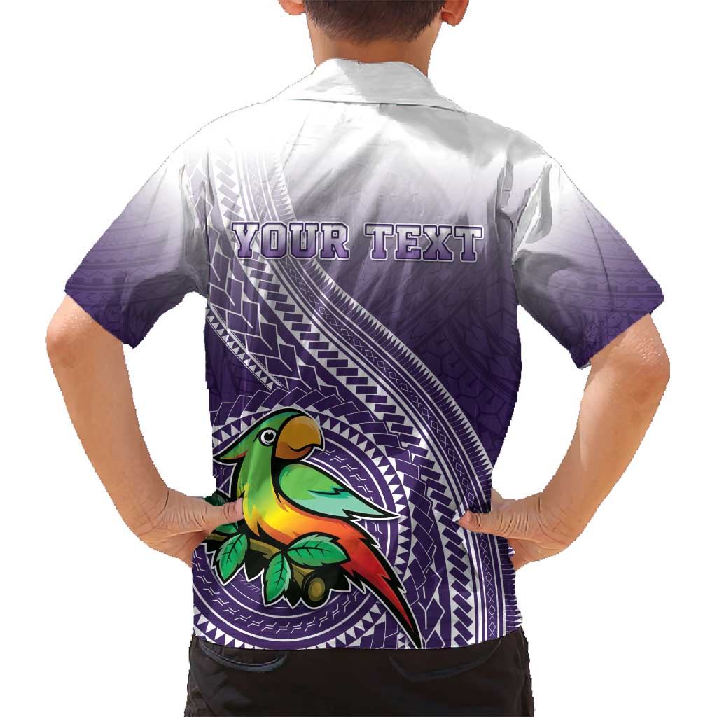 Personalized Manua High School Family Matching Puletasi and Hawaiian Shirt Polynesian Tribal Pattern LT05 - Polynesian Pride