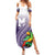 Personalized Manua High School Family Matching Summer Maxi Dress and Hawaiian Shirt Polynesian Tribal Pattern
