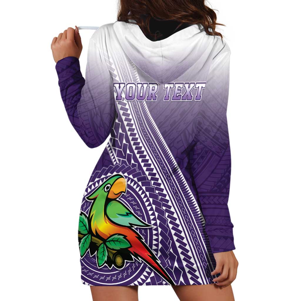 Personalized Manua High School Hoodie Dress Polynesian Tribal Pattern LT05 - Polynesian Pride