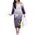 Personalized Manua High School Off The Shoulder Long Sleeve Dress Polynesian Tribal Pattern