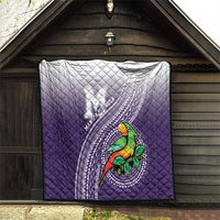 Manua High School Quilt Polynesian Tribal Pattern