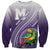 Personalized Manua High School Sweatshirt Polynesian Tribal Pattern