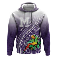 Personalized Manua High School Zip Hoodie Polynesian Tribal Pattern
