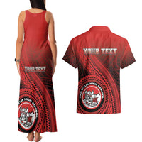 Personalized Fagaitua High School Couples Matching Tank Maxi Dress and Hawaiian Shirt Polynesian Tribal Pattern LT05 - Polynesian Pride