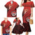 Personalized Fagaitua High School Family Matching Mermaid Dress and Hawaiian Shirt Polynesian Tribal Pattern