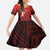 Personalized Fagaitua High School Family Matching Summer Maxi Dress and Hawaiian Shirt Polynesian Tribal Pattern